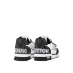 Louis Vuitton Sneakers - White Black Velcro - Image 4