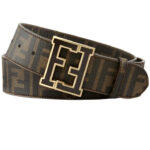 Fendi FF Canvas Zucca Belt