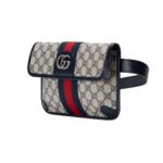 Gucci Ophidia Belt Bag - Navy Blue - Image 2