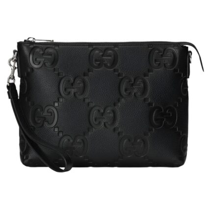 Gucci GG Jumbo Messenger Bag - Black