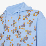 Fendi FF Floral-print Hoodie - Image 3