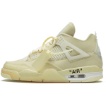 Off-White x Air Jordan 4 “Sail”