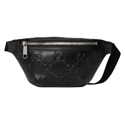 Gucci Jumbo GG Belt Bag - Black