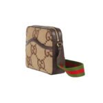 Gucci GG Jumbo Messenger Bag - Beige Brown - Image 2