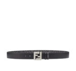 Fendi FF Leather Reversible Belt