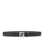 Fendi FF Leather Reversible Belt