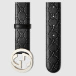 Gucci Signature Leather Belt - Image 2