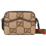 Gucci GG Jumbo Messenger Bag - Beige Brown
