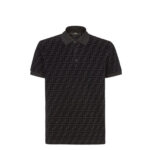 Fendi FF Monogram-pattern Polo Shirt