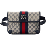 Gucci Ophidia Belt Bag - Navy Blue