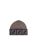 Fendi FF Intarsia-knit Beanie