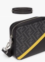 Fendi Zucca Messenger Shoulder Bag - Image 4