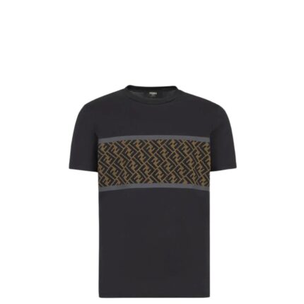 Fendi FF Monogram-patch T-Shirt