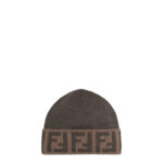 Fendi FF Intarsia-knit Beanie