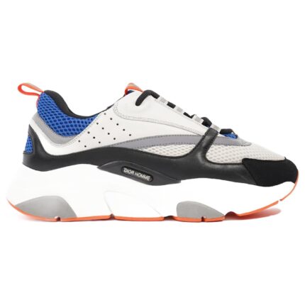 Christian Dior B22 Sneakers - White Blue Knit