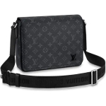 Louis Vuitton District Monogram Eclipse Bag - Black