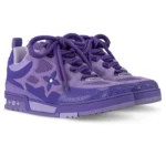 Louis Vuitton Skate Sneakers - Purple Monogram - Image 3