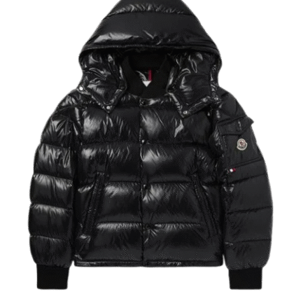 Moncler Nylon Hooded Down Jacket