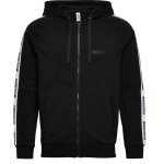 Moschino Zipped Logo Hoodie