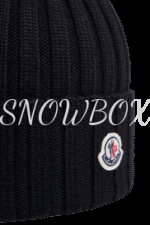 Moncler Black Wool Pom Pom - Image 4