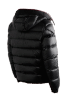 Moncler Quilted Shell Hooded Down Jacket - Image 2