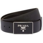 PRADA Saffiano leather belt