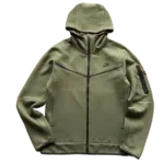 TECH FLEECE HOODIE - ARMY GREEN