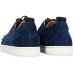 Christian Louboutin Louis Junior Spikes Sneakers Navy Blue - Image 3