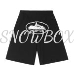 Corteiz OG Alcatraz Shorts Heather Black