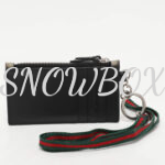 Gucci Supreme Canvas & Leather Kingsnake Lanyard Card Holder - Image 6