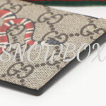 Gucci Supreme Canvas & Leather Kingsnake Lanyard Card Holder - Image 5