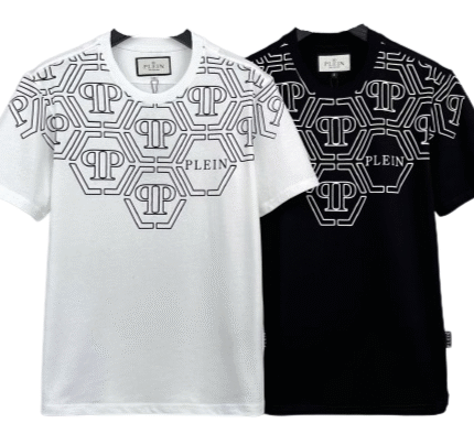 Philipp plein t-shirt white and black