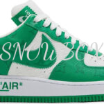 Nike Air Force 1 Low x Louis Vuitton By Virgil Abloh White Green