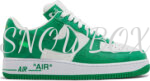 Nike Air Force 1 Low x Louis Vuitton By Virgil Abloh White Green