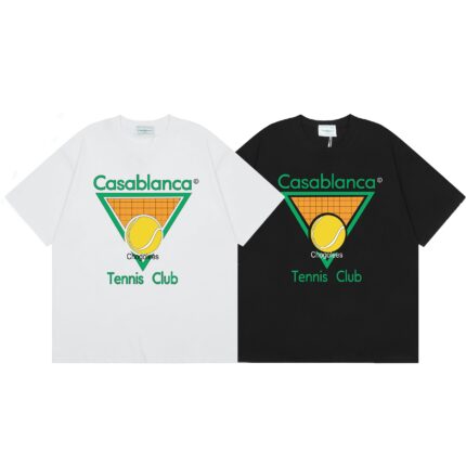 Casablanca t-shirt black and white