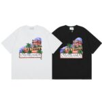 Casablanca t-shirt black and white