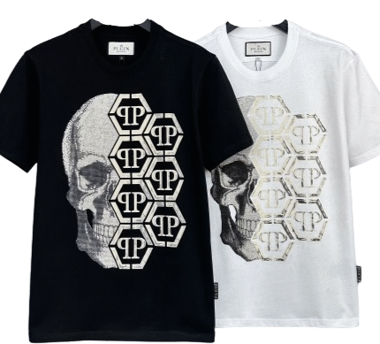 Philipp plein t-shirt white and black