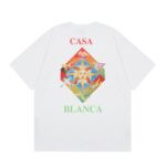 Casablanca t-shirt black and white - Image 2