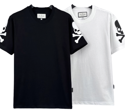 Philipp plein t-shirt black and white