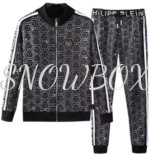 Philipp plein tracksuit Black