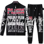 Philipp plein tracksuit Black
