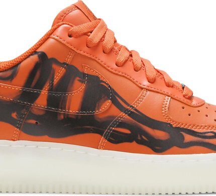 Nike Air Force 1 Low Orange Skeleton