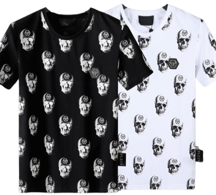 Philipp plein t-shirt white and black
