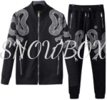 Philipp plein tracksuit Black