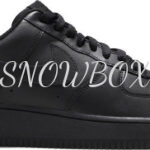 Nike Air Force 1 Sage Low Platform Sneakers Black