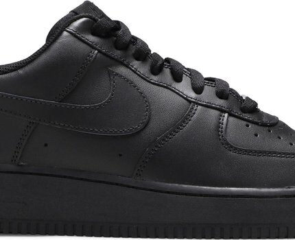 Nike Air Force 1 Sage Low Platform Sneakers Black