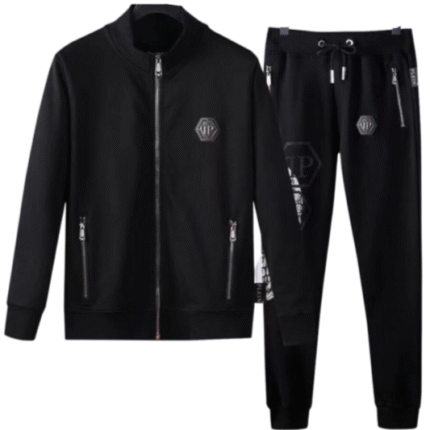 Philipp plein tracksuit Black