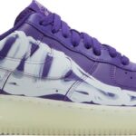 Nike Air Force 1 Low '07 QS Purple Skeleton Halloween
