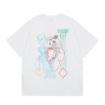 Casablanca t-shirt white and black - Image 2