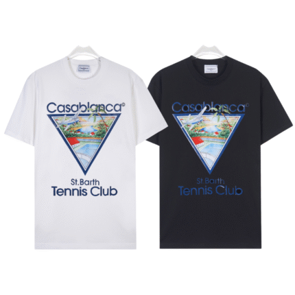 Casablanca t-shirt black and white